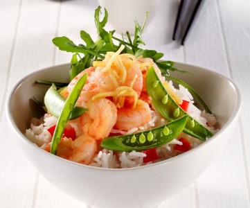 Snabbfräst scampi
