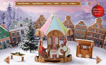 Milda pepparkaksvärld