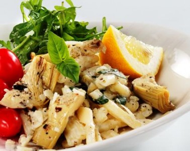 Pasta med kronärtskocka